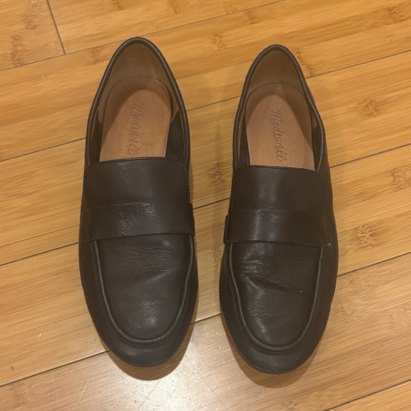Madewell Shoes - Madewell Black Leather Women's Loafers
